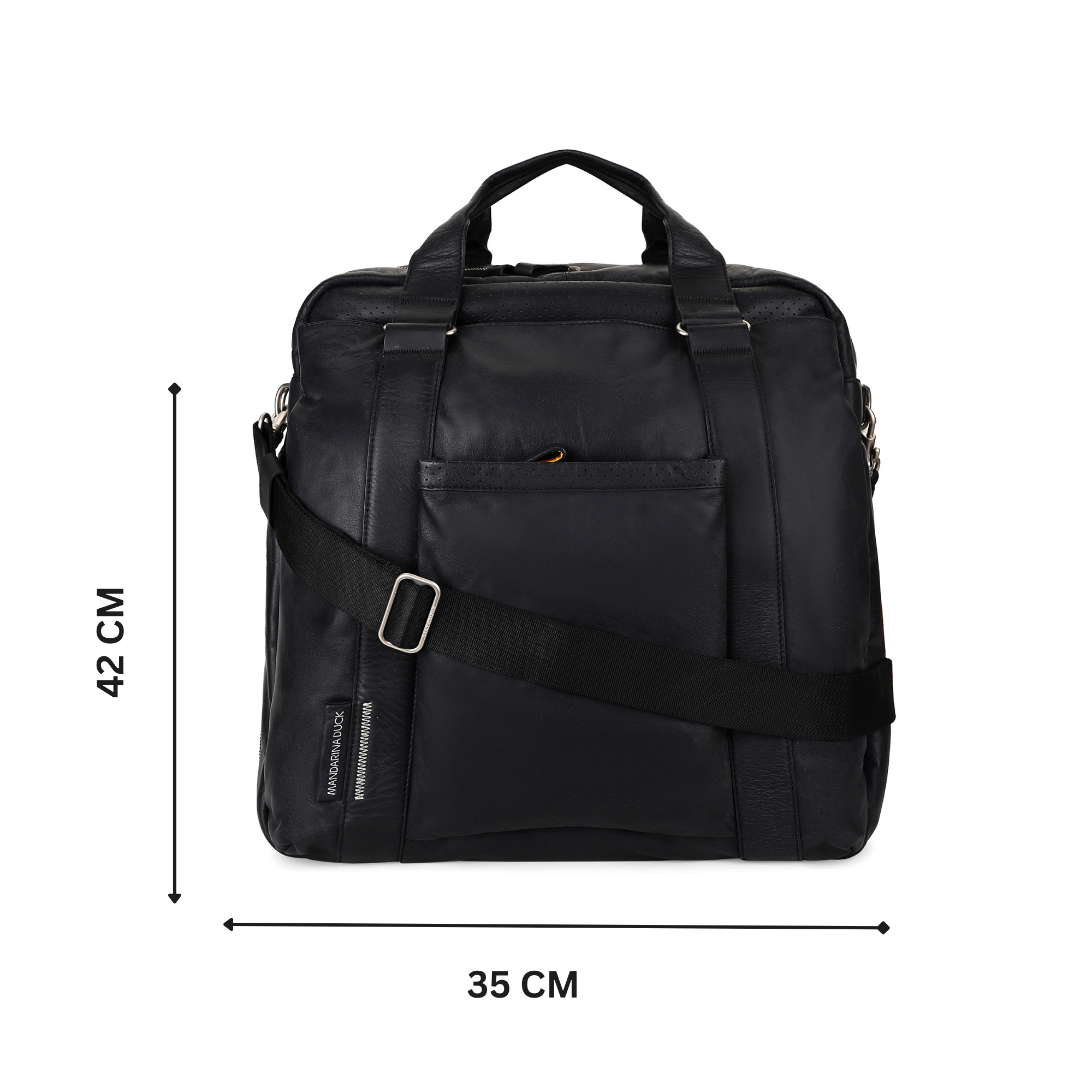 Grace Collection Limited Edition Genuine Leather Brown Cabin Luggage Bag