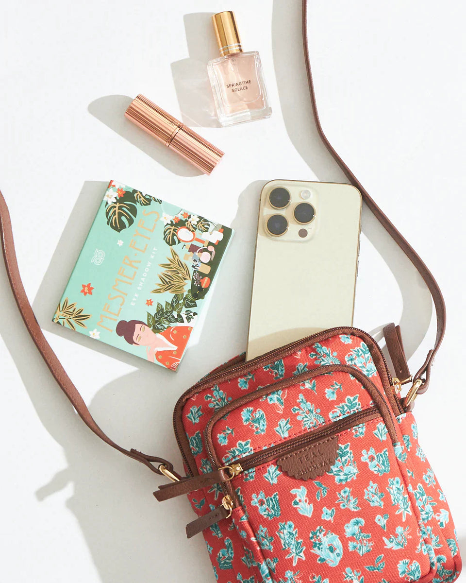 Teal By Chumbak Wildflower Wallet Sling Bag Chumbak Trendia
