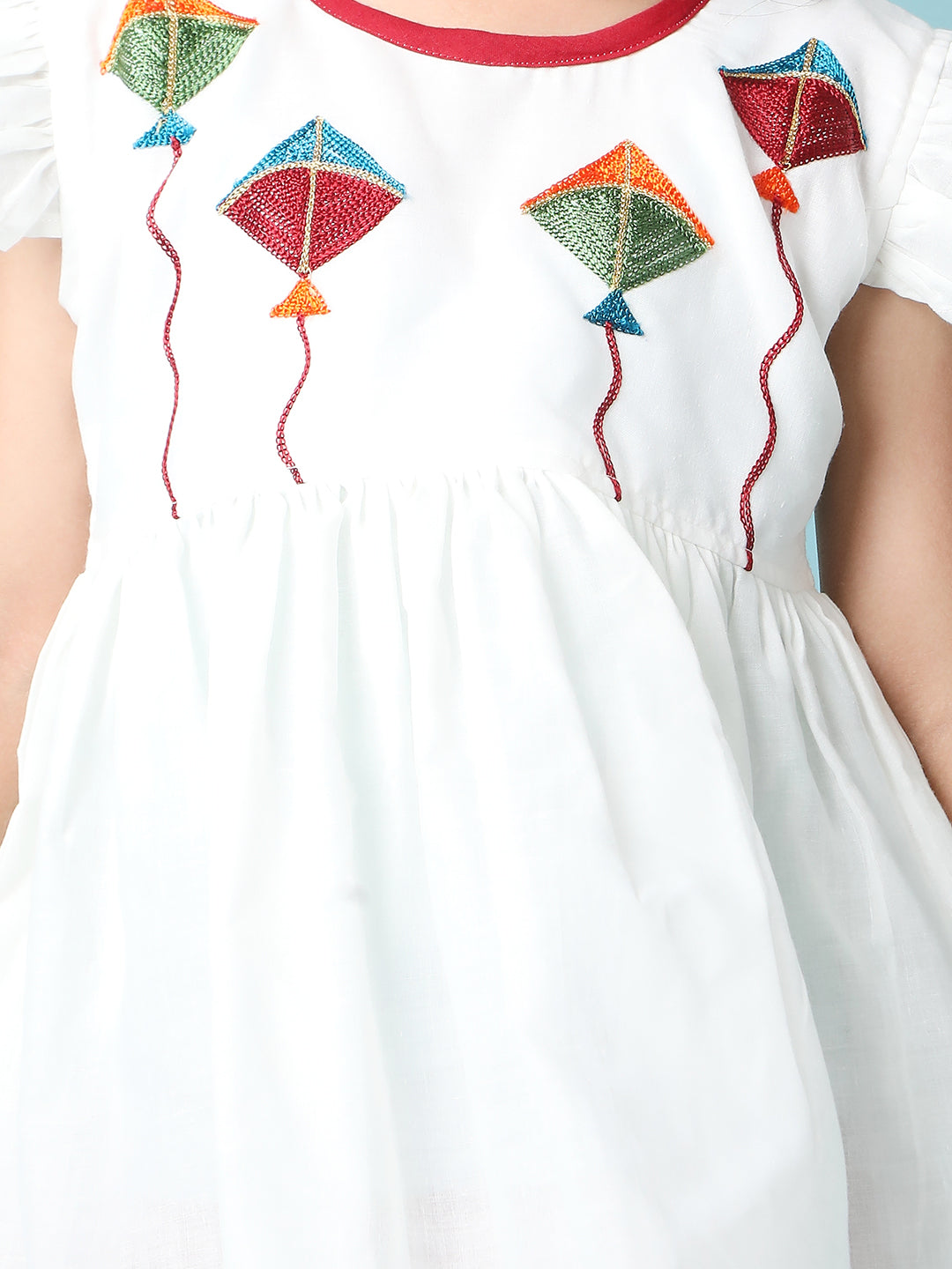 Girl's Patang Peplum Kurti
