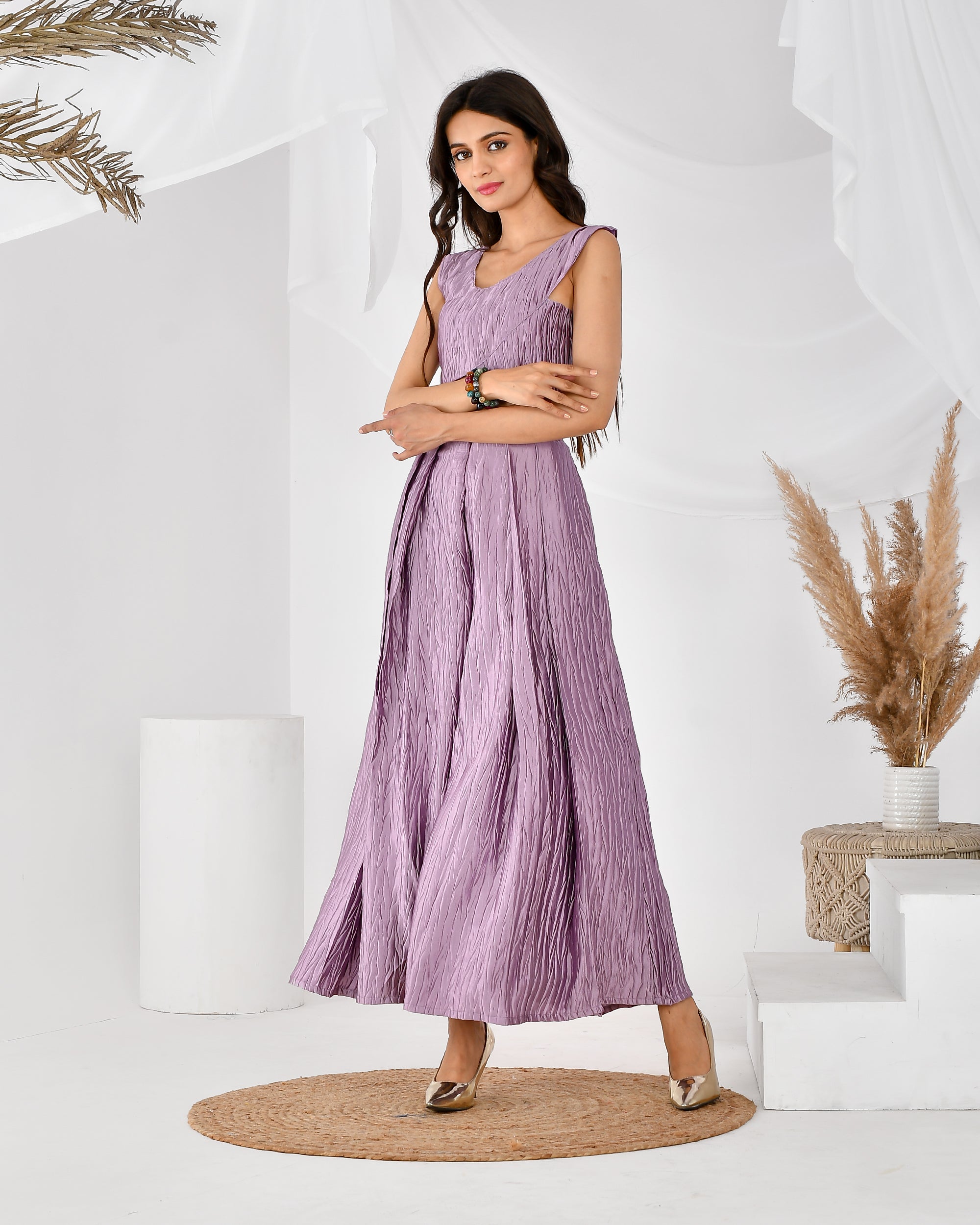 Women's Lavender Coord Set