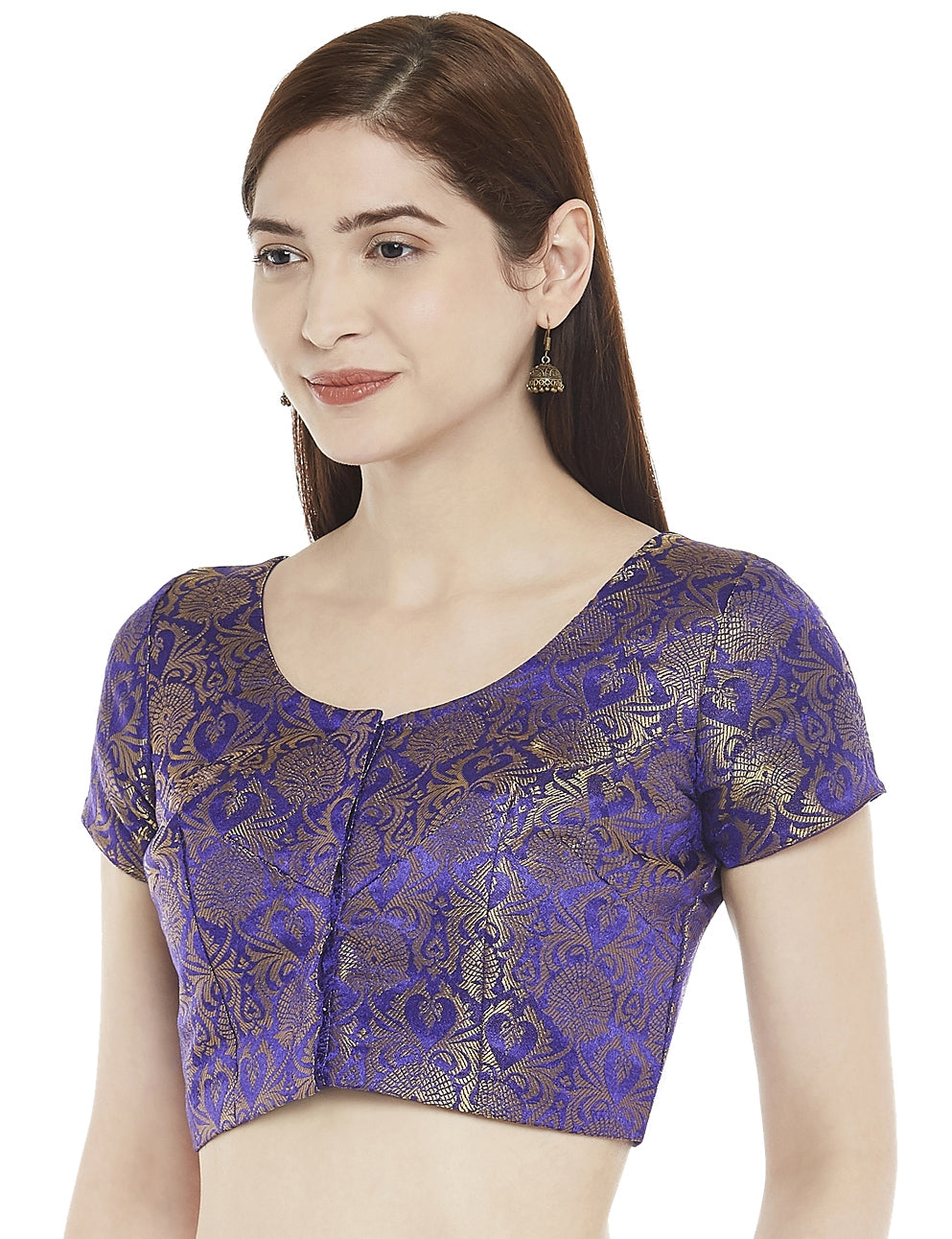 Women's Brocade Saree Blouse