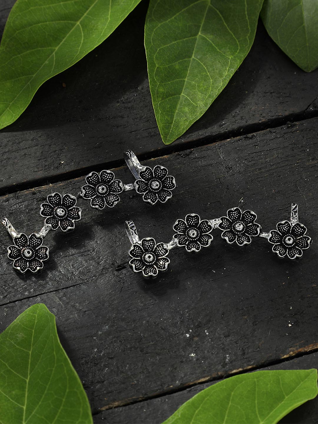 Women's Trendy Oxidized Earcuff For & Women Jker_014