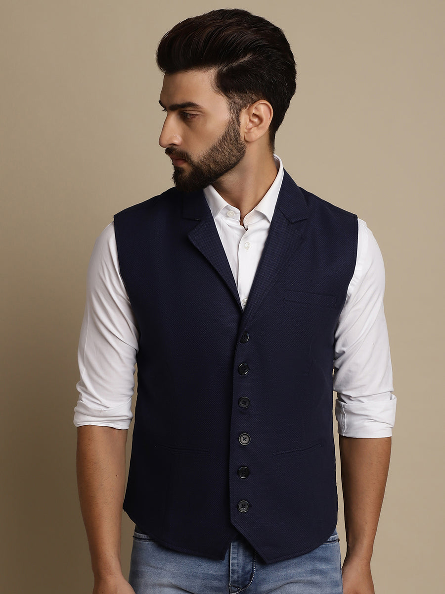 Notched hot sale lapel waistcoat