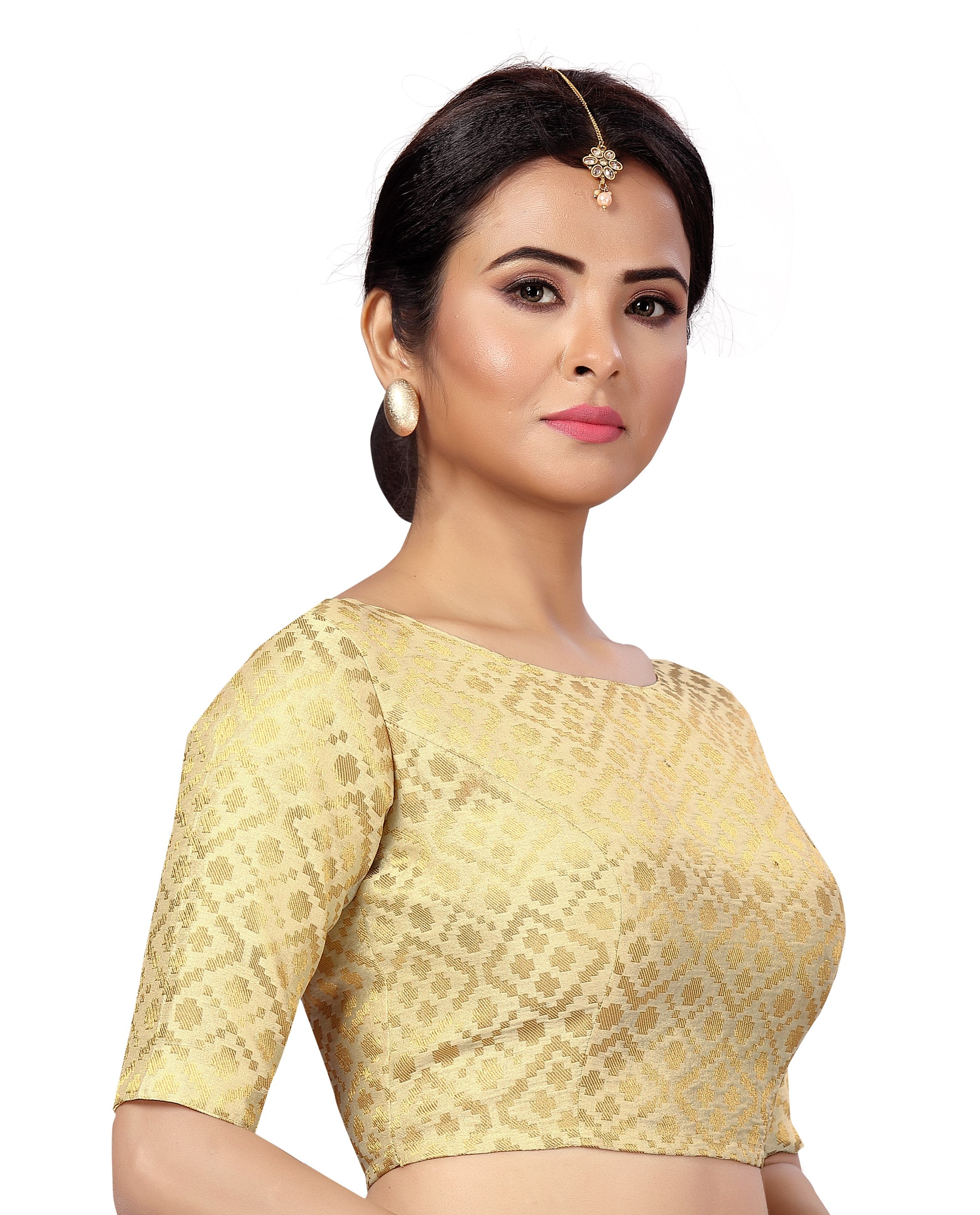 Women's Brocade Saree Blouse
