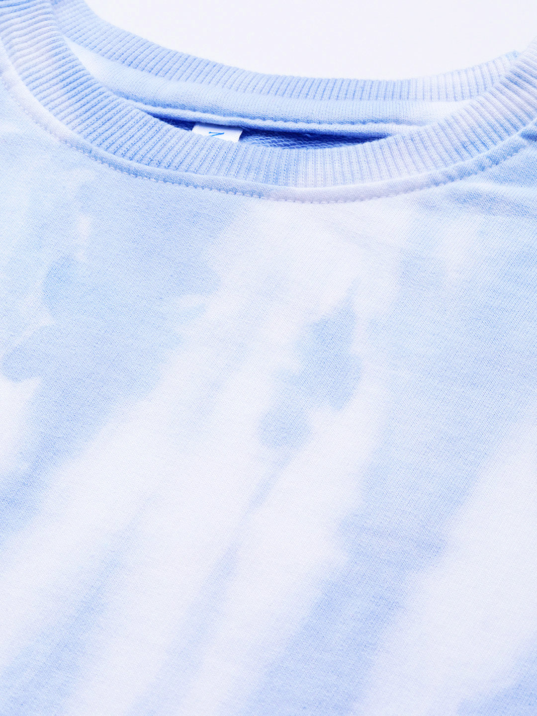 Women's Blue And Grey Tie Dye Sweatshirt With joggers