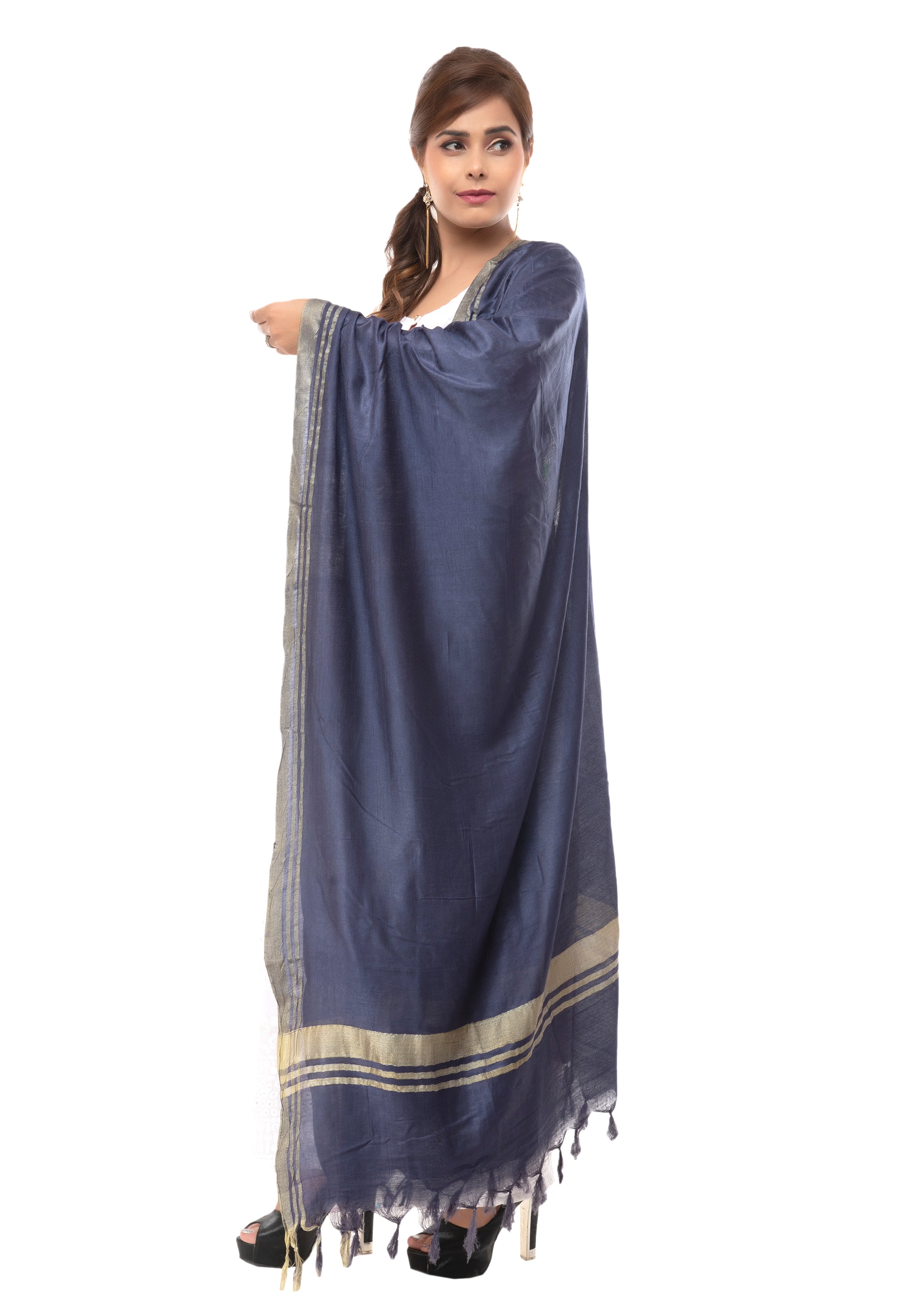 Women's Slub Cotton Dupatta