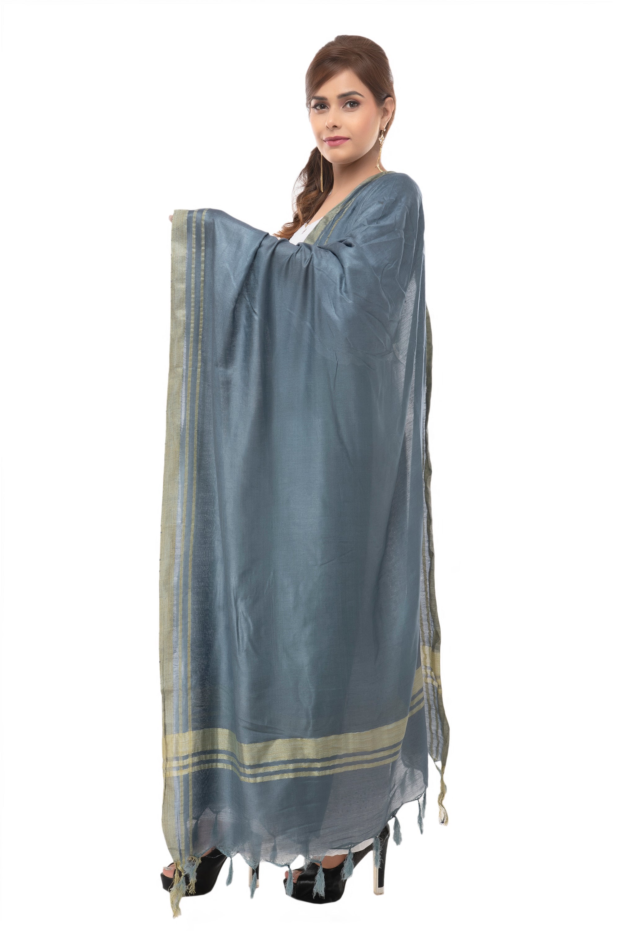 Women's Slub Cotton Dupatta