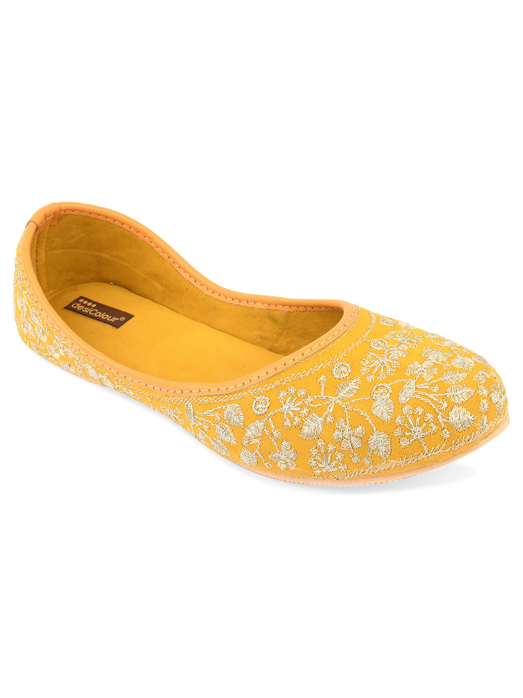 Women's Mustard Boutique Indian Ethnic Comfort Footwear