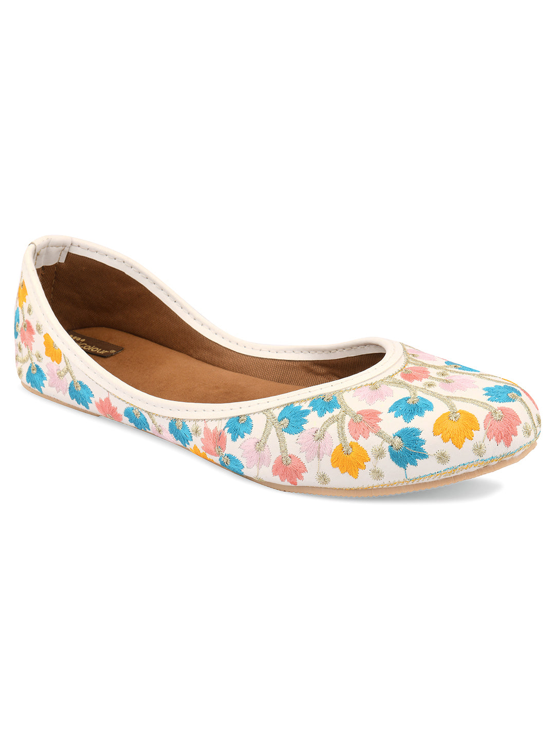 Women's Multi Colour Boutique Indian Ethnic Comfort Footwear