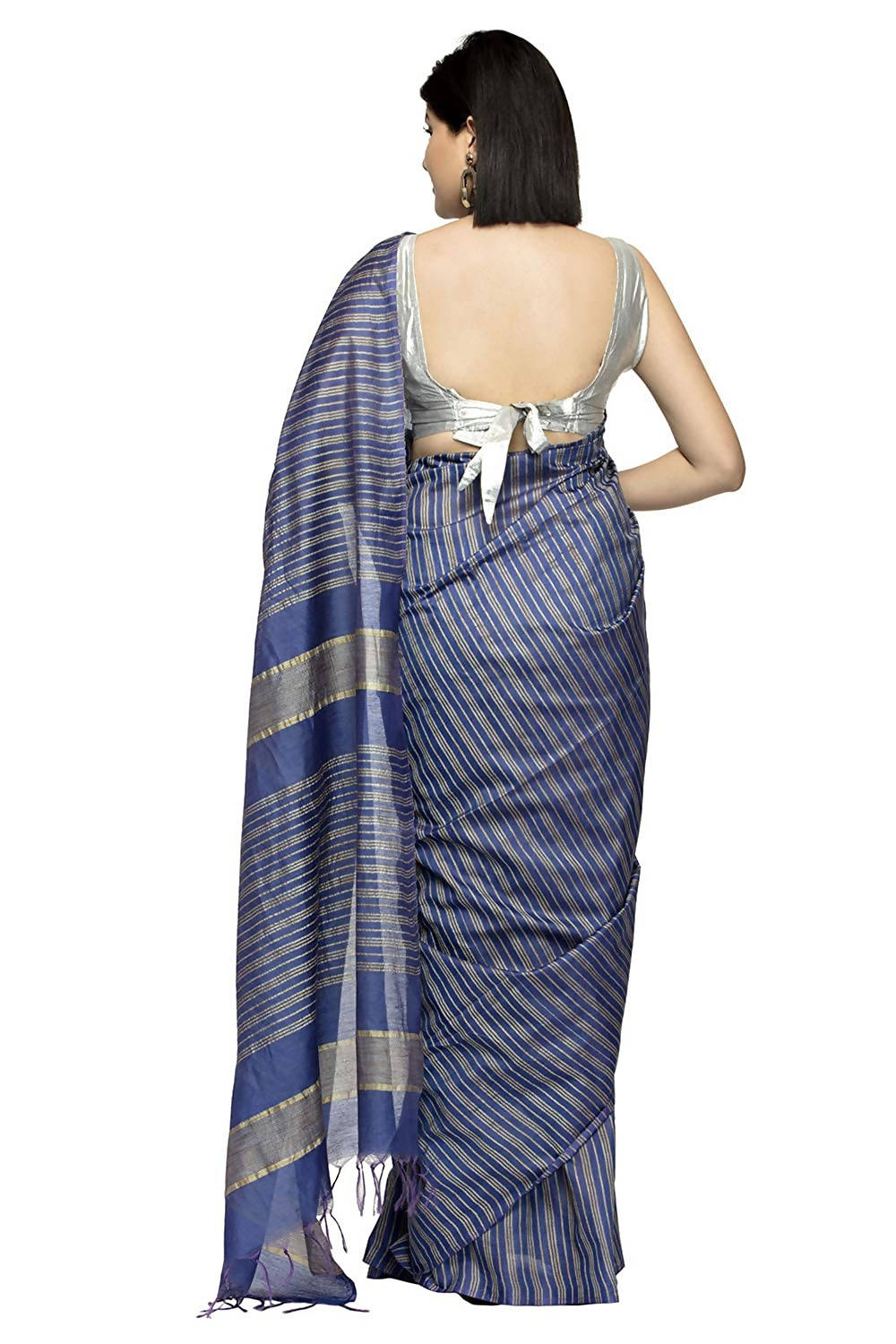 Women's Bhagalpuri Silk Sarees With Blouse Mfsaree_004
