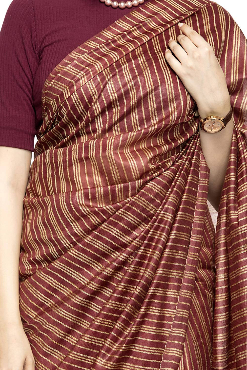Women's Bhagalpuri Silk Sarees With Blouse Mfsaree_008