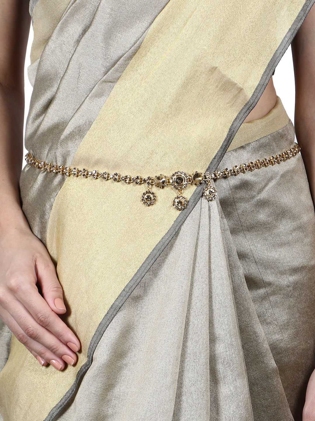 Women's Gold-Toned & Plated Beaded Kamarbandh