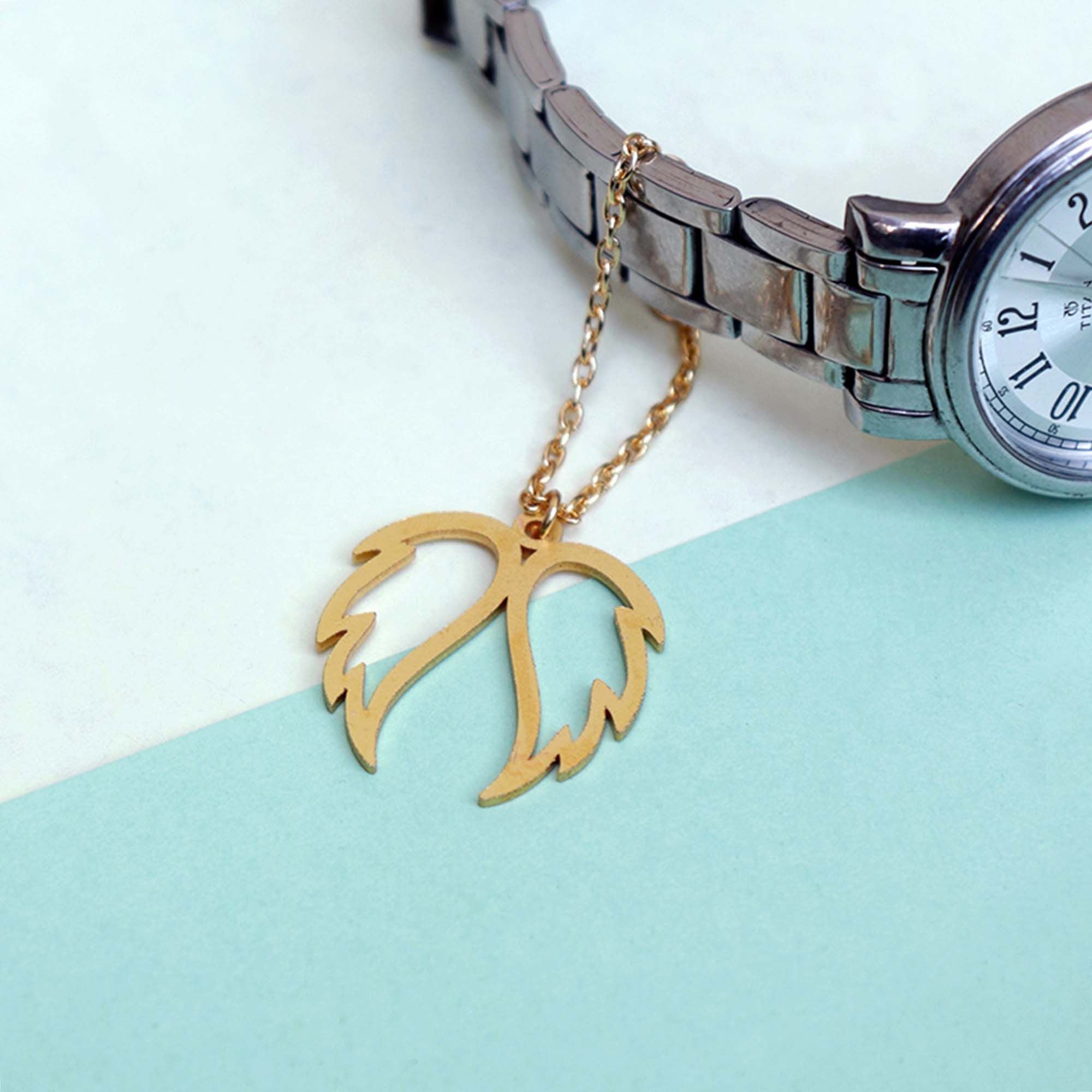 Angel Wings Watch Charm
