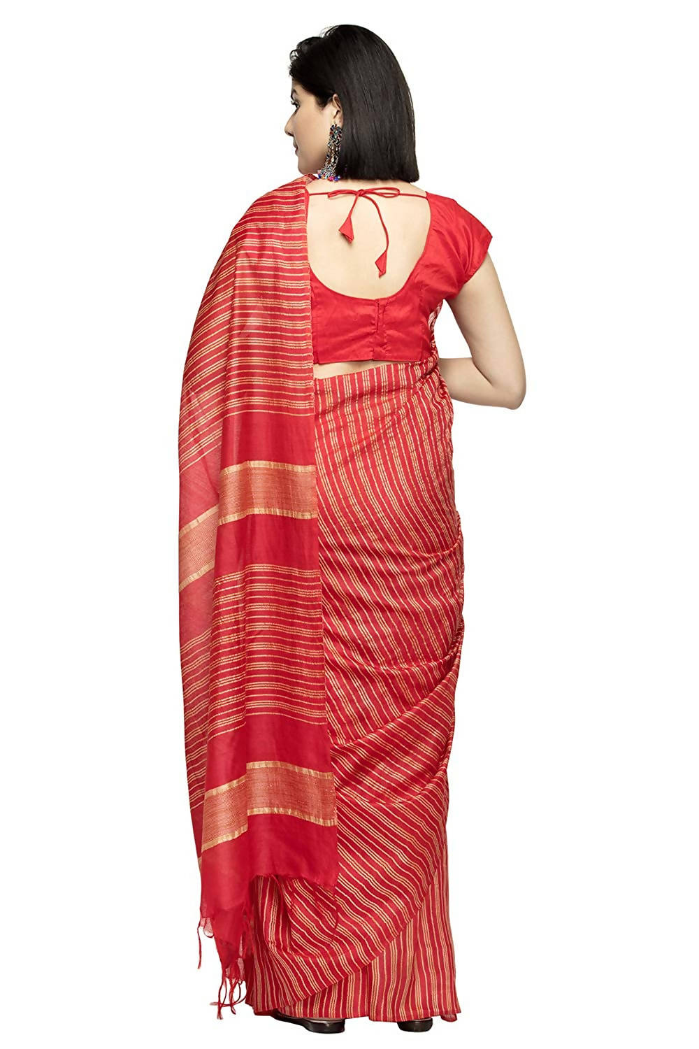 Women's Bhagalpuri Silk Sarees With Blouse Mfsaree_013