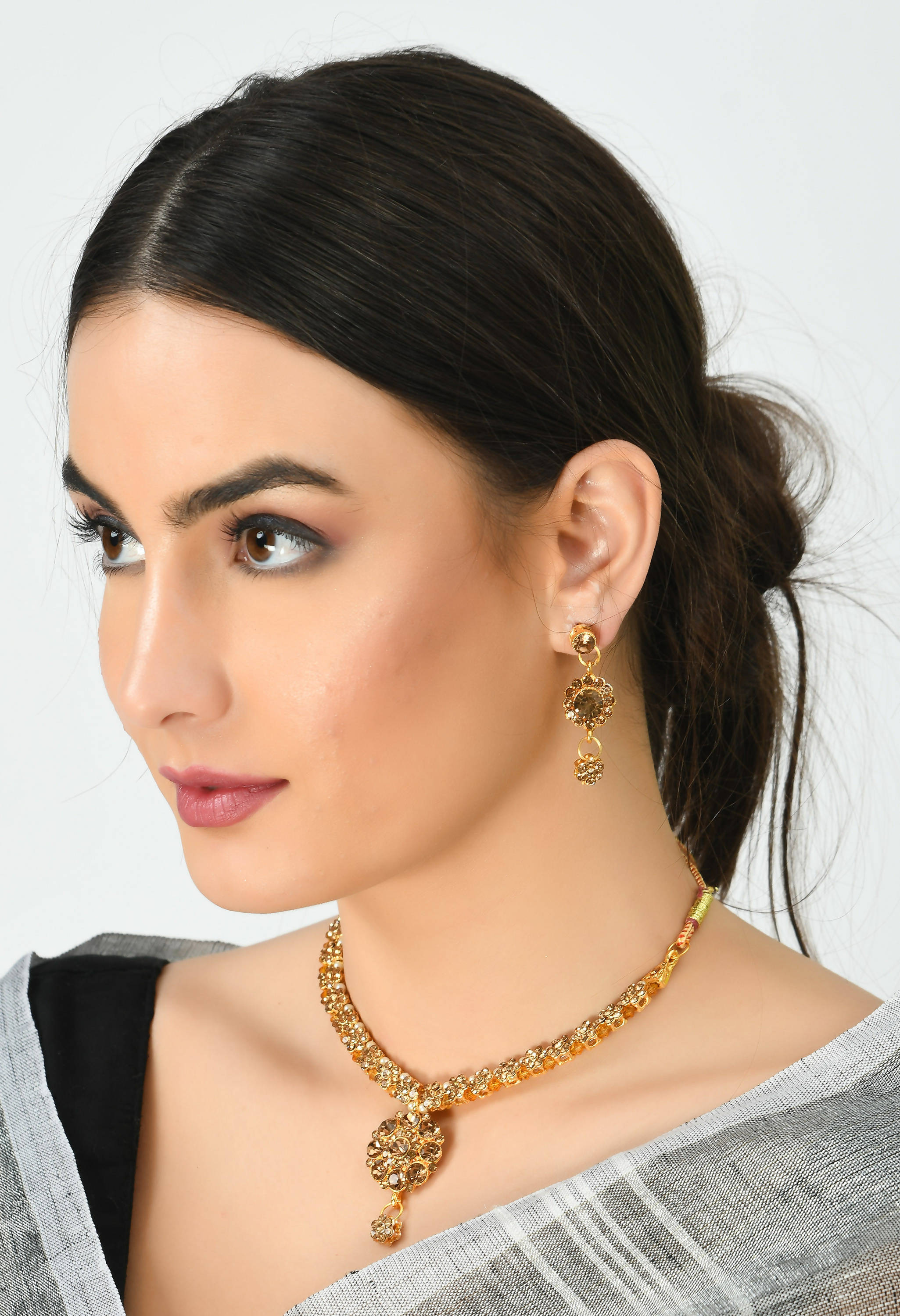 Johar kamal Latest Design Kundan Work Necklac