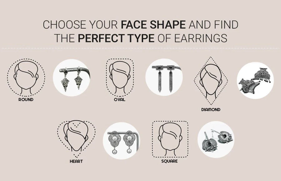 How to Select the Ideal Earrings for Your Face Shape