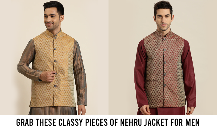 Grab These Classy Pieces of Nehru Jackets for Men