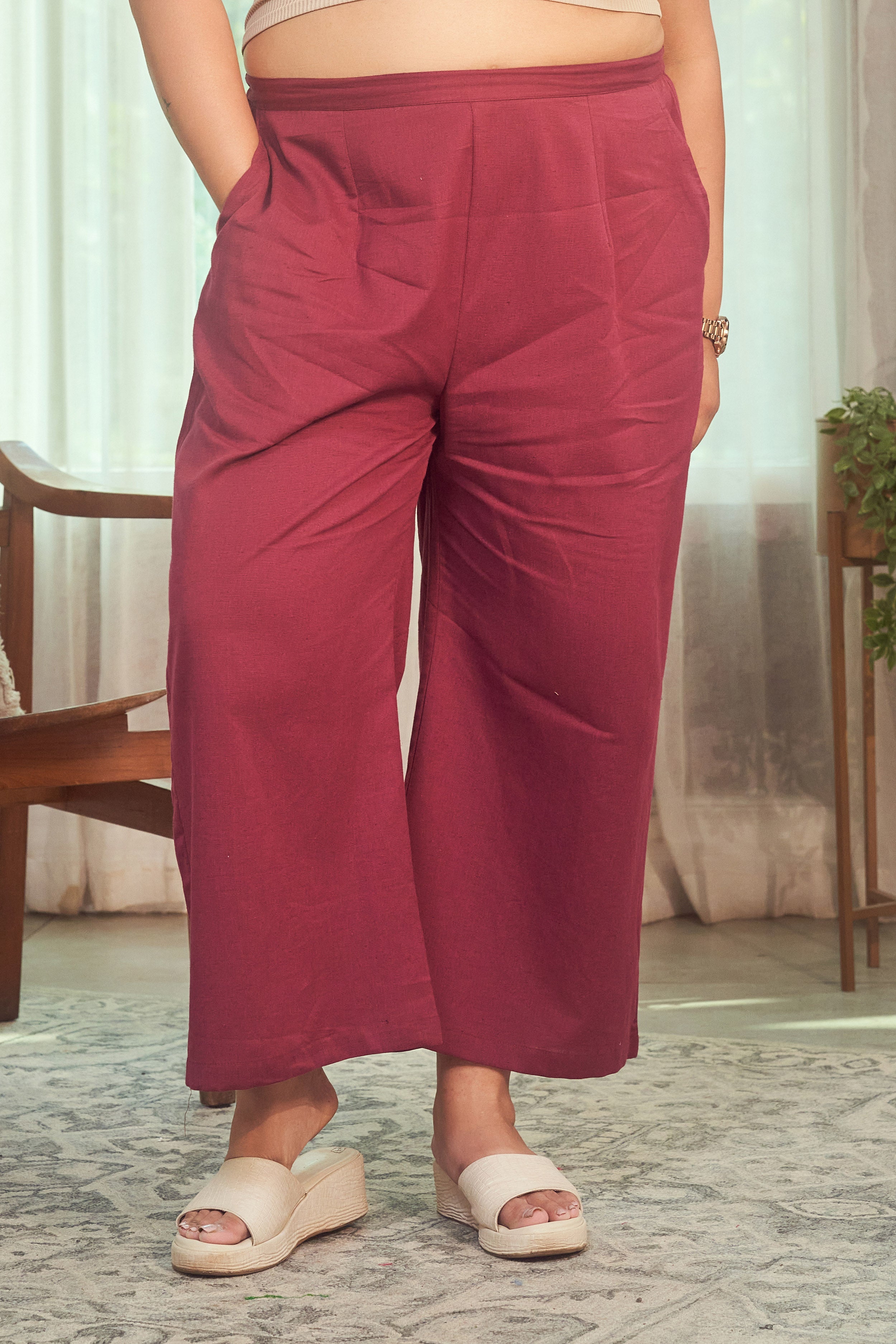 Women's Camel Print  Jacket Culotte Set (Set Of 2) - Nangalia Ruchira