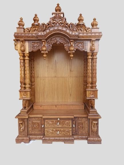 Teak Wooden Temple for Home