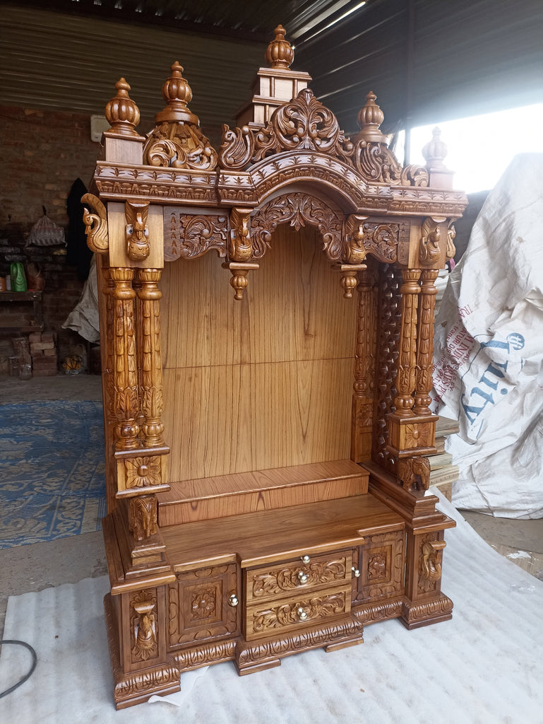 Teak Wooden Temple for Home