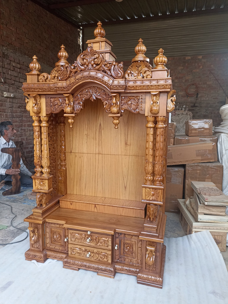 Teak Wooden Temple for Home