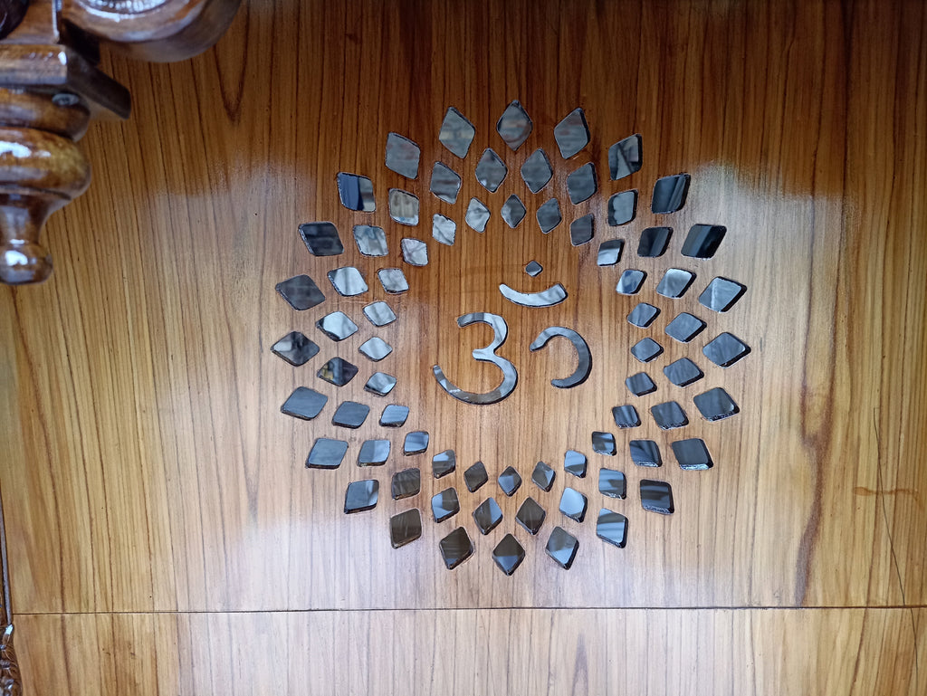 Teak Wood Pooja Mandir For Home