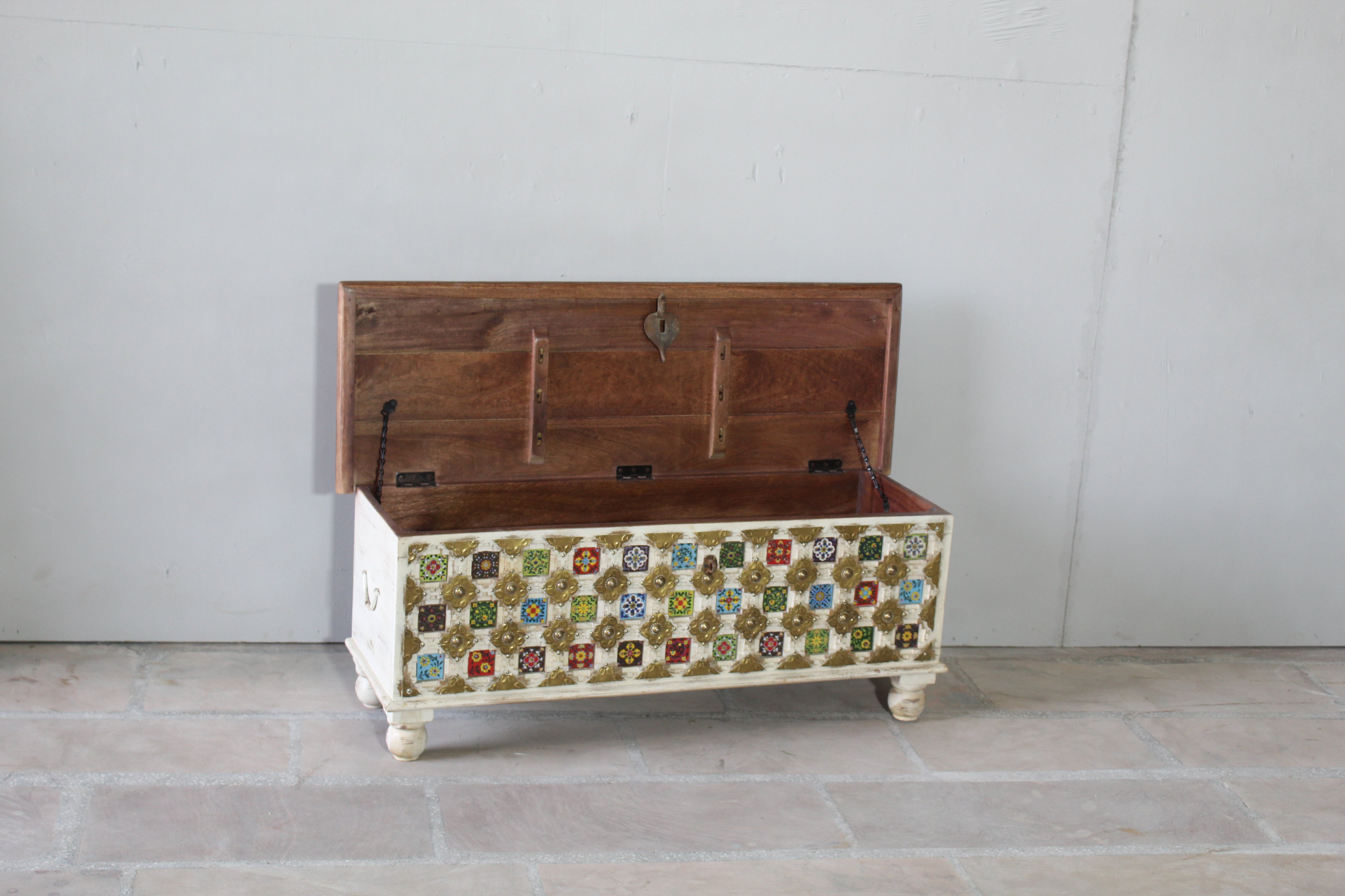 Rustic Wooden Storage Box