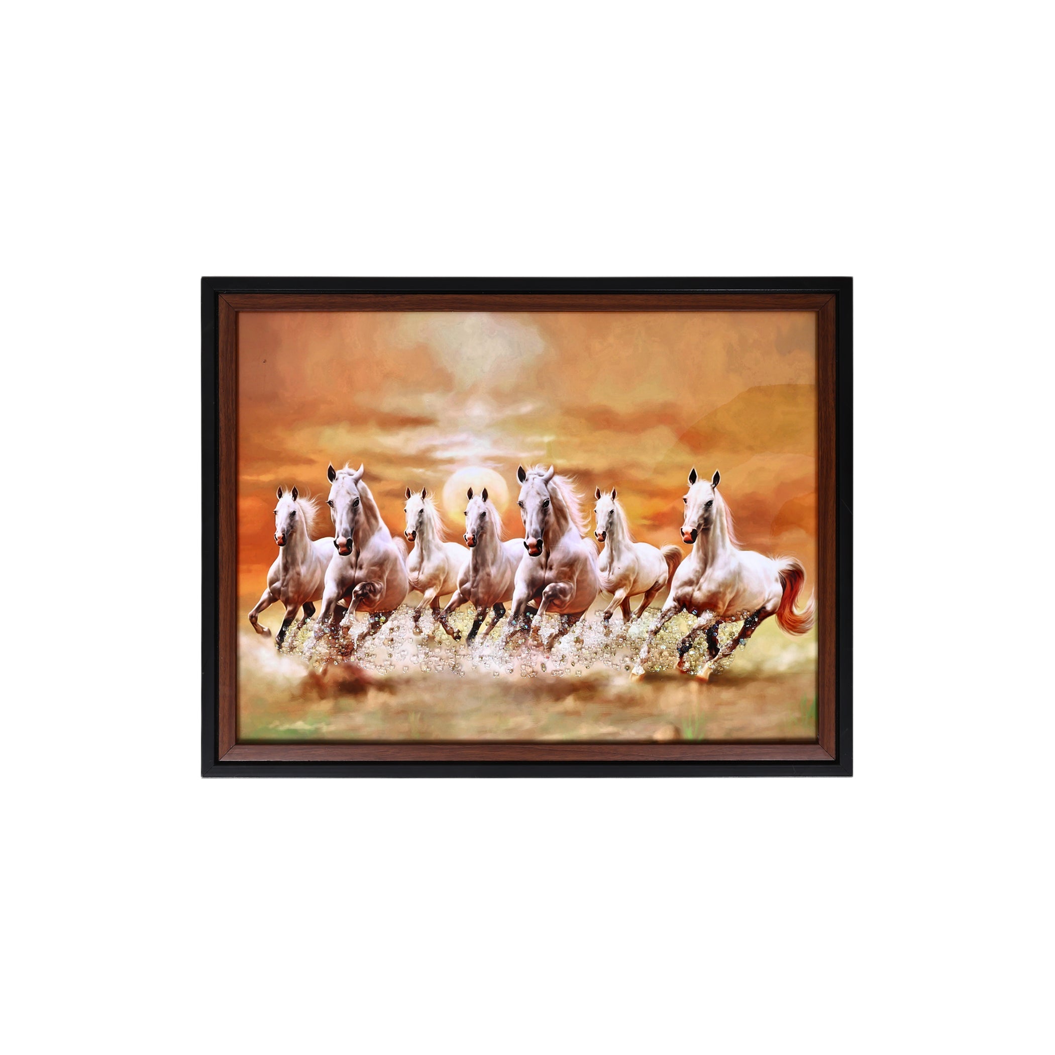 Running Seven Horses Wall Hanging - Natriel