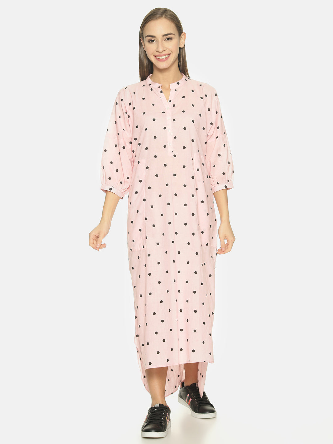 Women's Pink Hilo Maxi Dress - Nangalia Ruchira