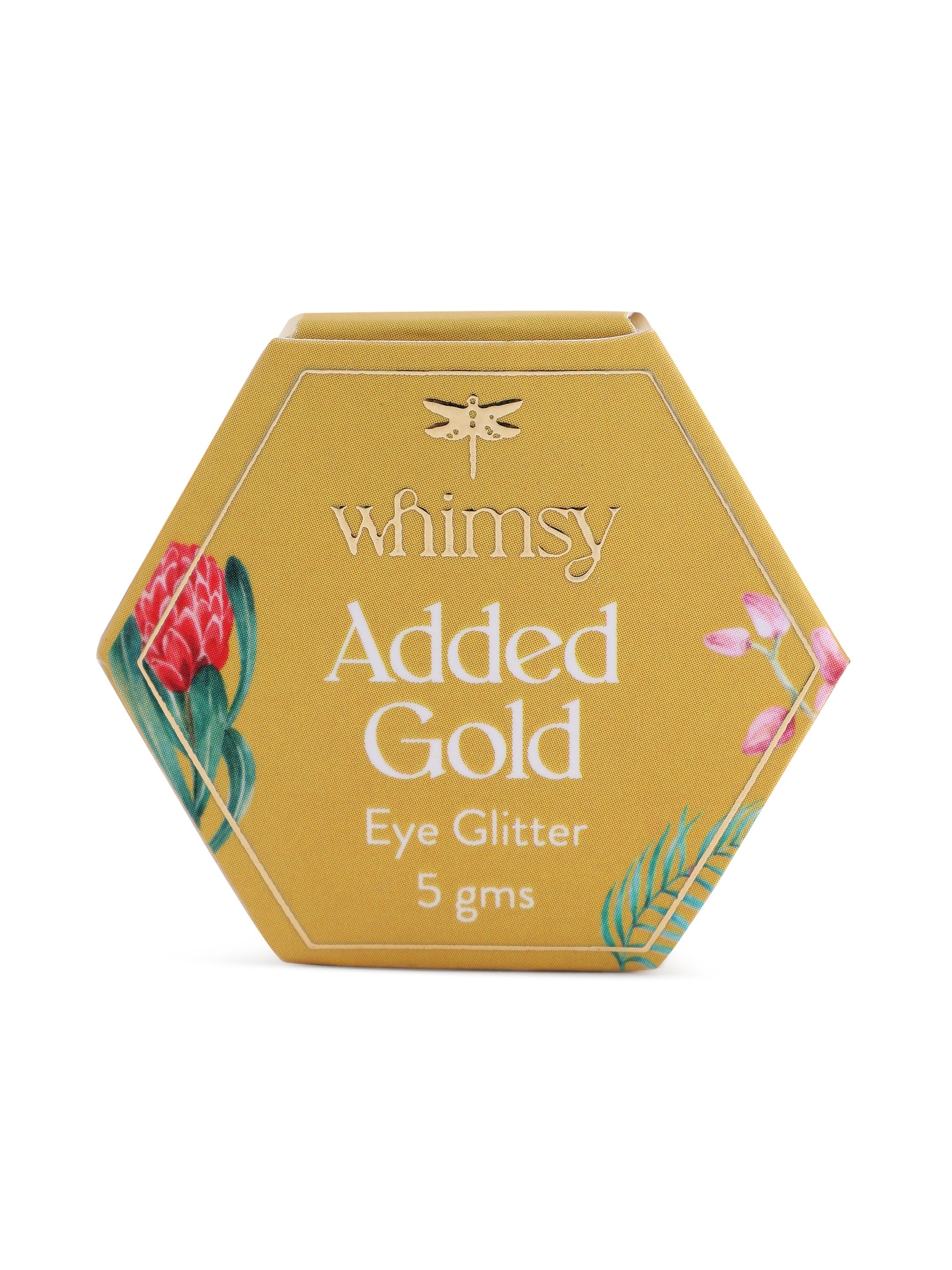 Women's Added Gold Eye Glitter - Whimsy