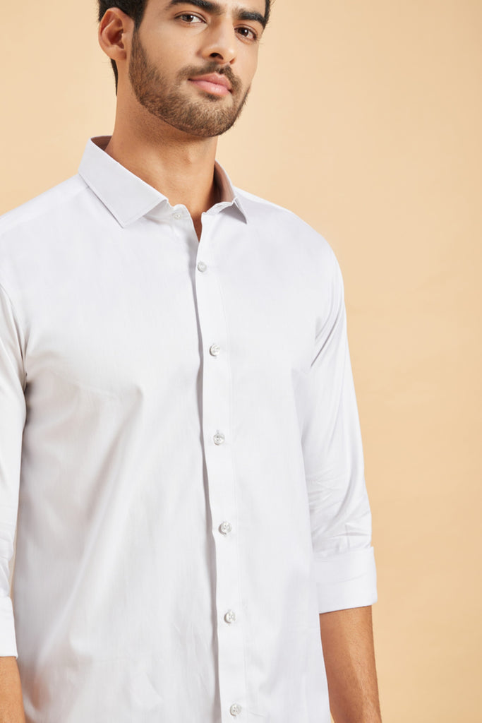 Men's Grey Color June Grey Shirt Full Sleeves Casual Shirt
