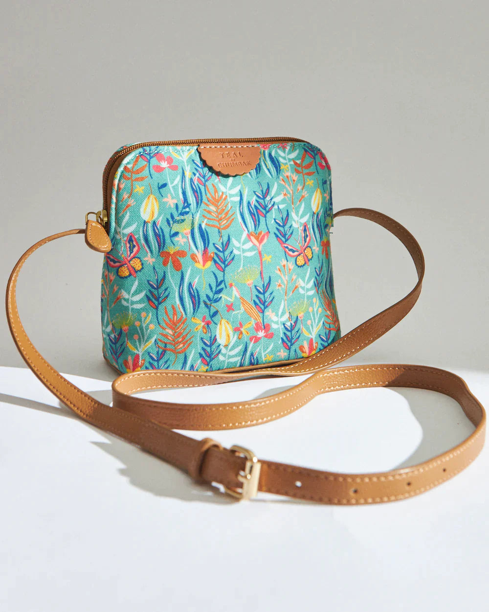 Teal By Tokyo Blooms And Boons Sling Bag - Chumbak