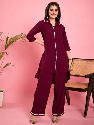 winered-women-purple-lace-detailing-hi-low-co-ord-set