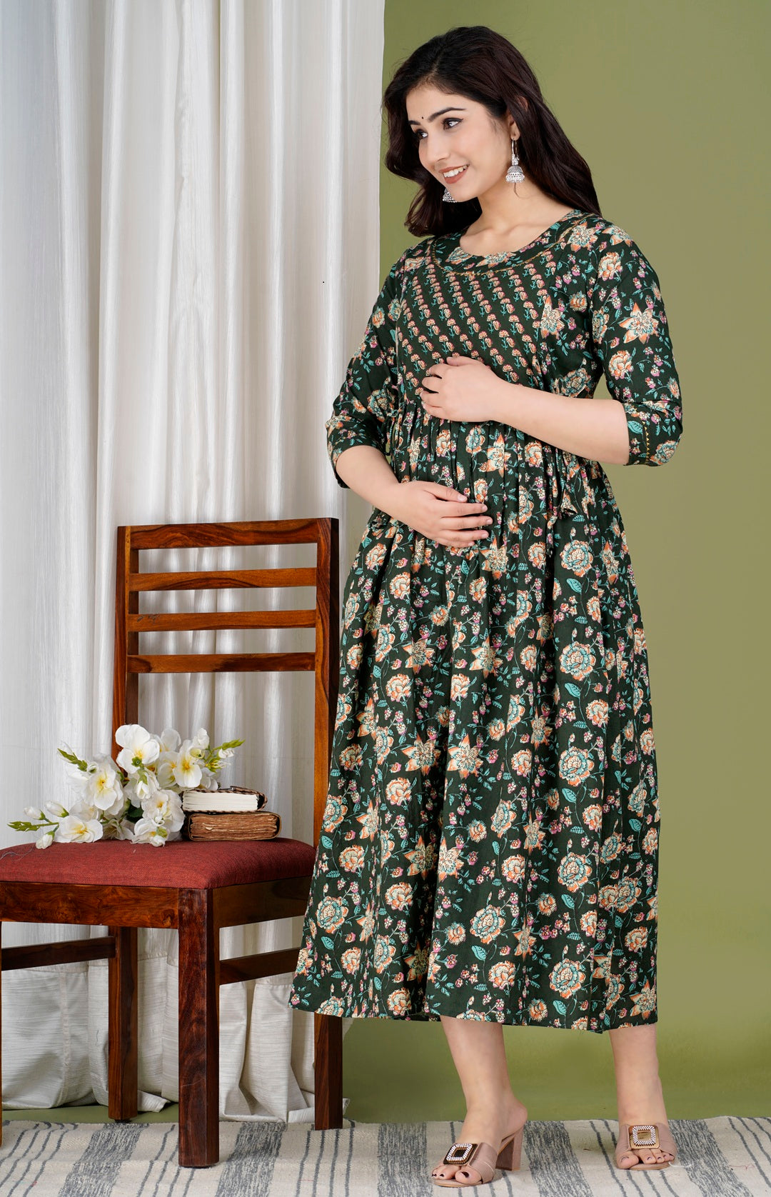 indo western dresses for pregnant ladies Indian Maternity Wear: Buy Mother to Be and Pregnancy Dresses & Wear Online USA KYNAH