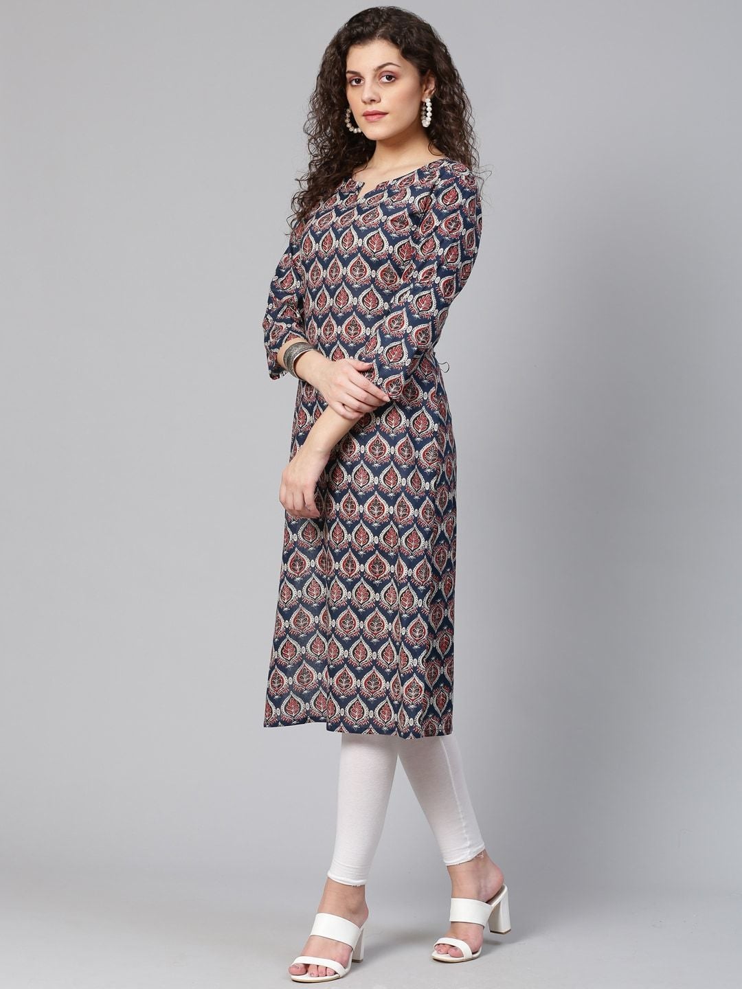 Women's Printed Straight Kurta