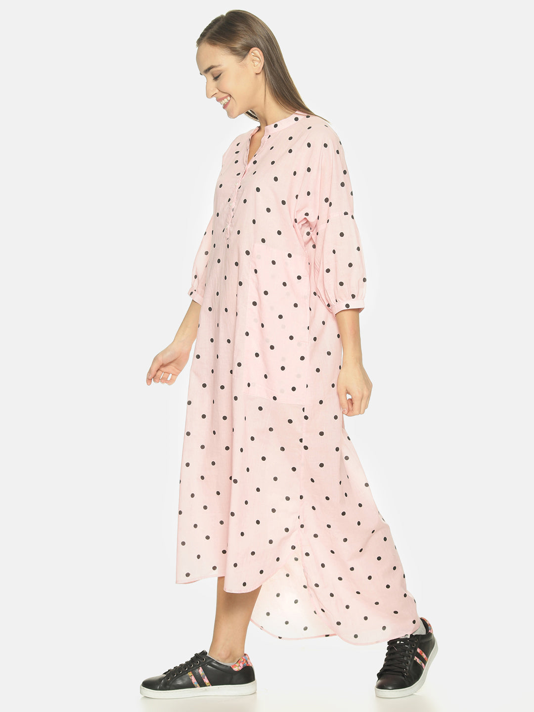 Women's Pink Hilo Maxi Dress - Nangalia Ruchira