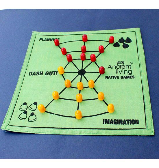 Dash Gutti Board Game - Crafted in Raw Silk