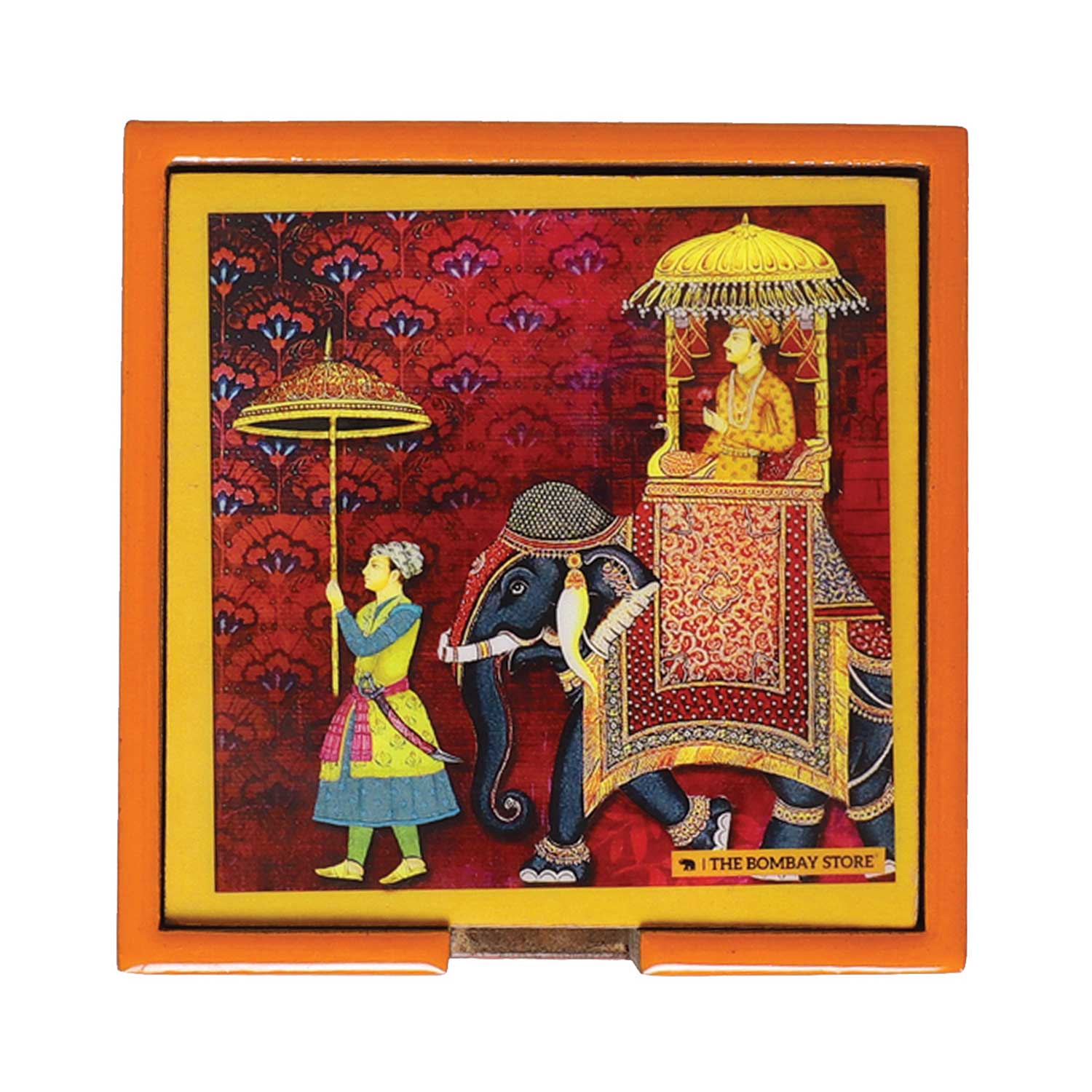 'King's Procession' Table Coaster Set Of 4 By Trendia Decor
