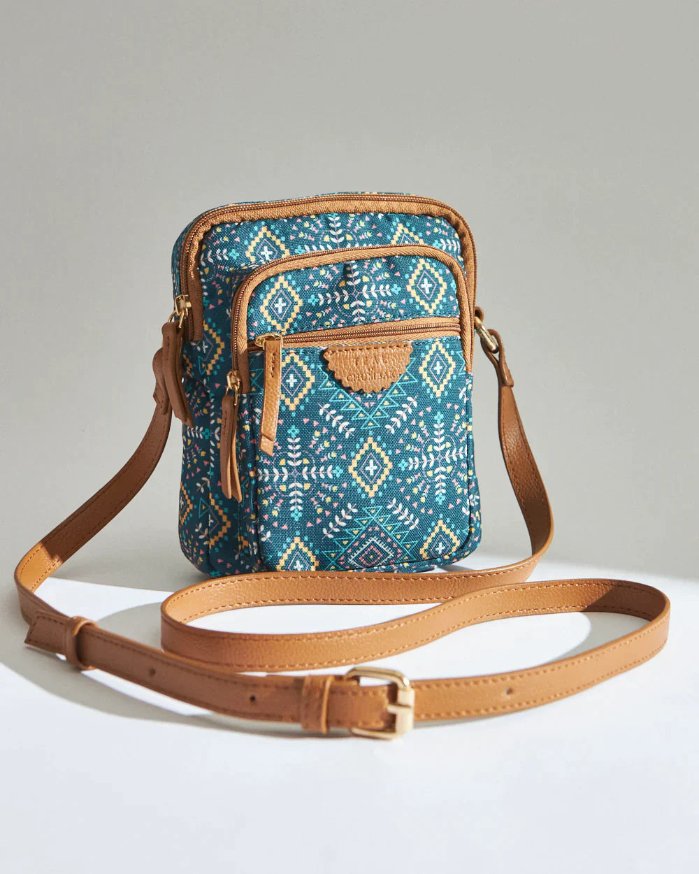Teal By Mexico Aztec Wallet Sling Bag - Chumbak