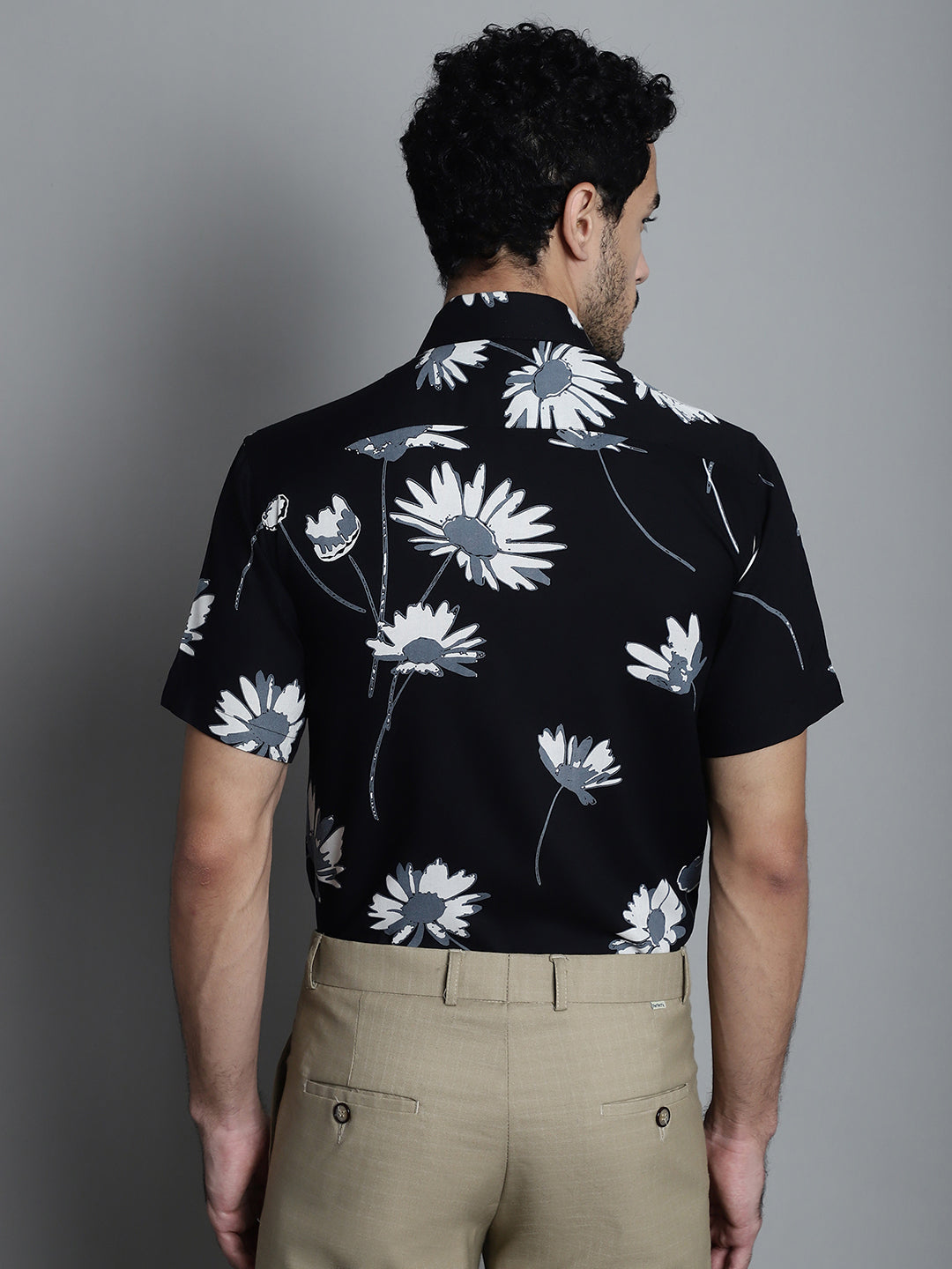 Men's Floral Printed Formal Shirts - Taantav