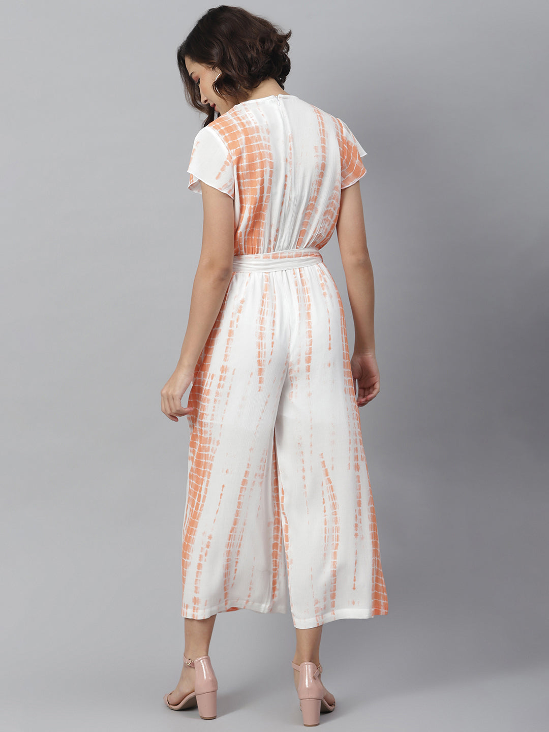 Women's Rayon Tie & Dye printed Jumpsuit