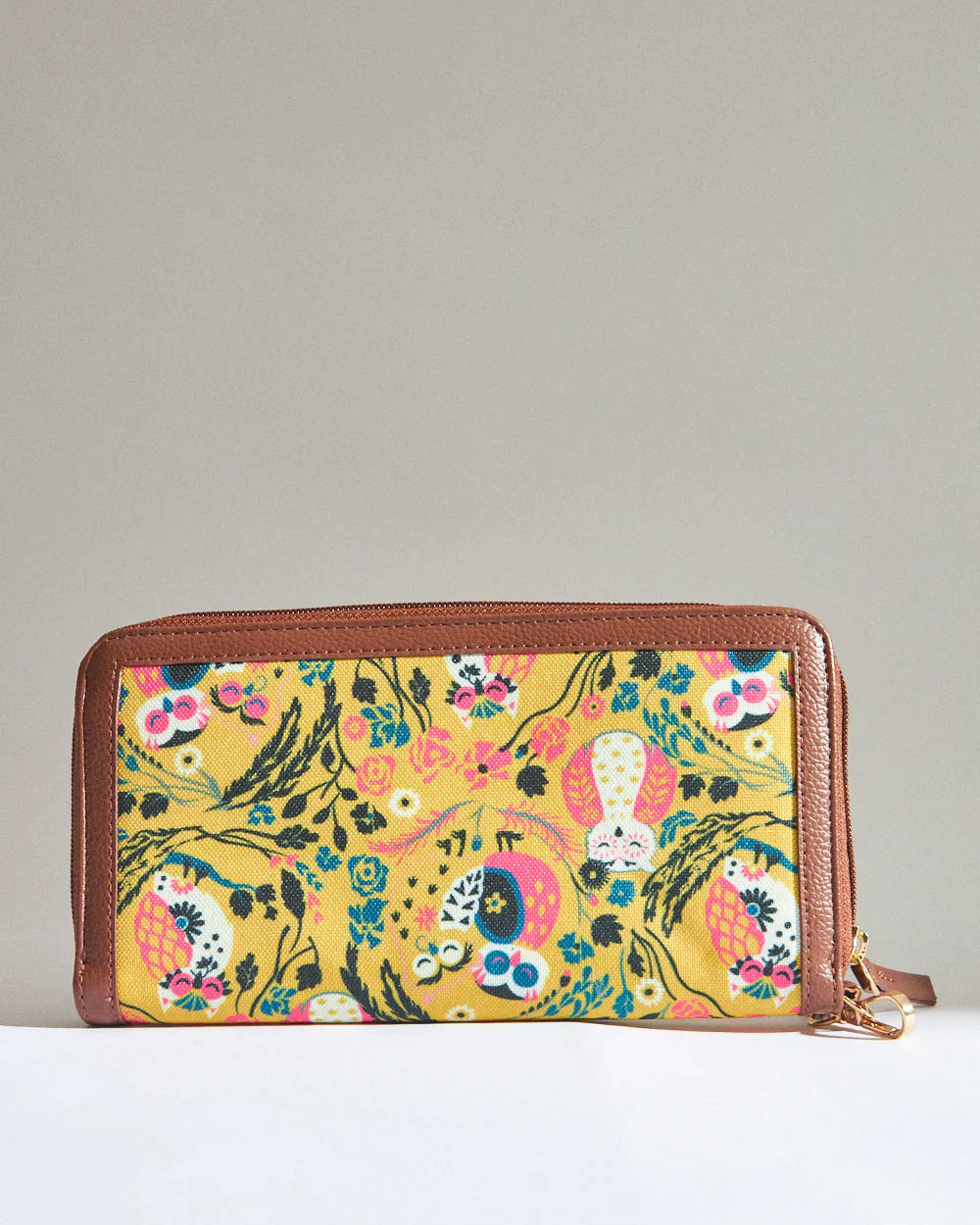 Teal By  Jungle Stories Long Wallet - Chumbak