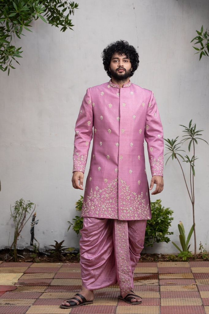 Men's Dusty Purple Sherwani Sets