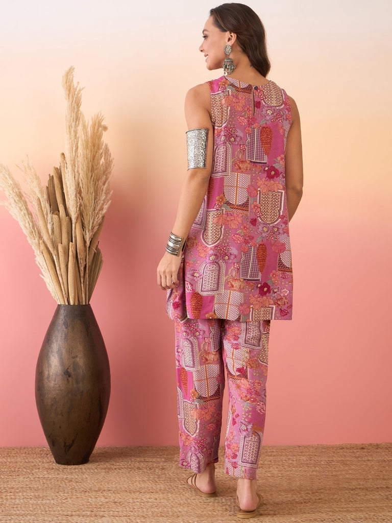 Women's Dusty Pink Co-ord Set