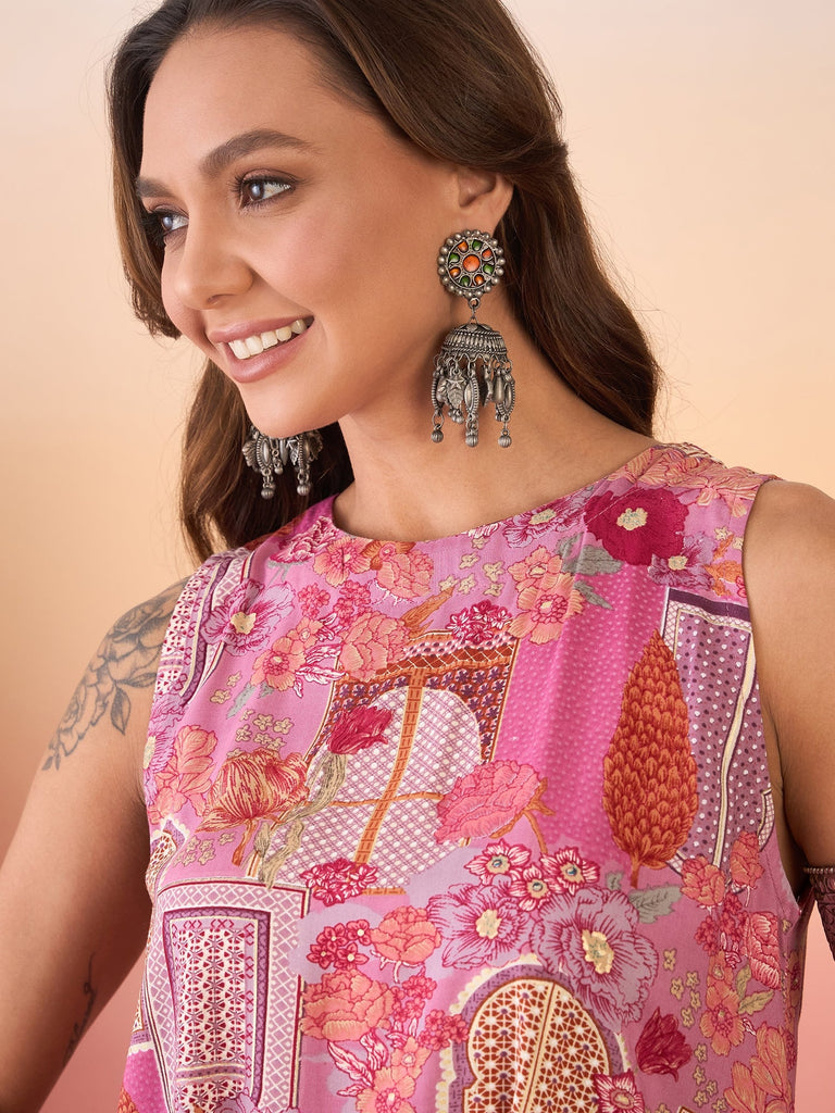 Women's Dusty Pink Co-ord Set