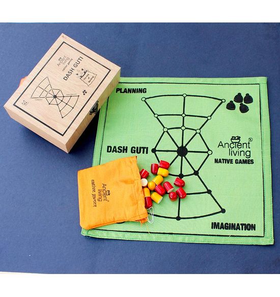 Dash Gutti Board Game - Crafted in Raw Silk