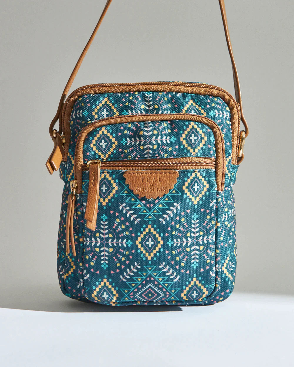 Teal By Mexico Aztec Wallet Sling Bag Chumbak