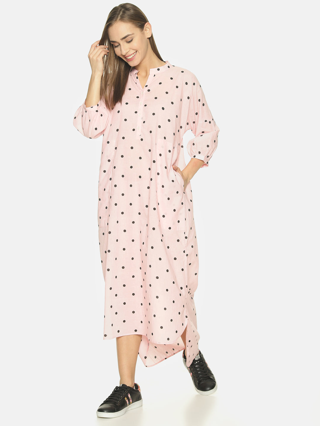 Women's Pink Hilo Maxi Dress - Nangalia Ruchira