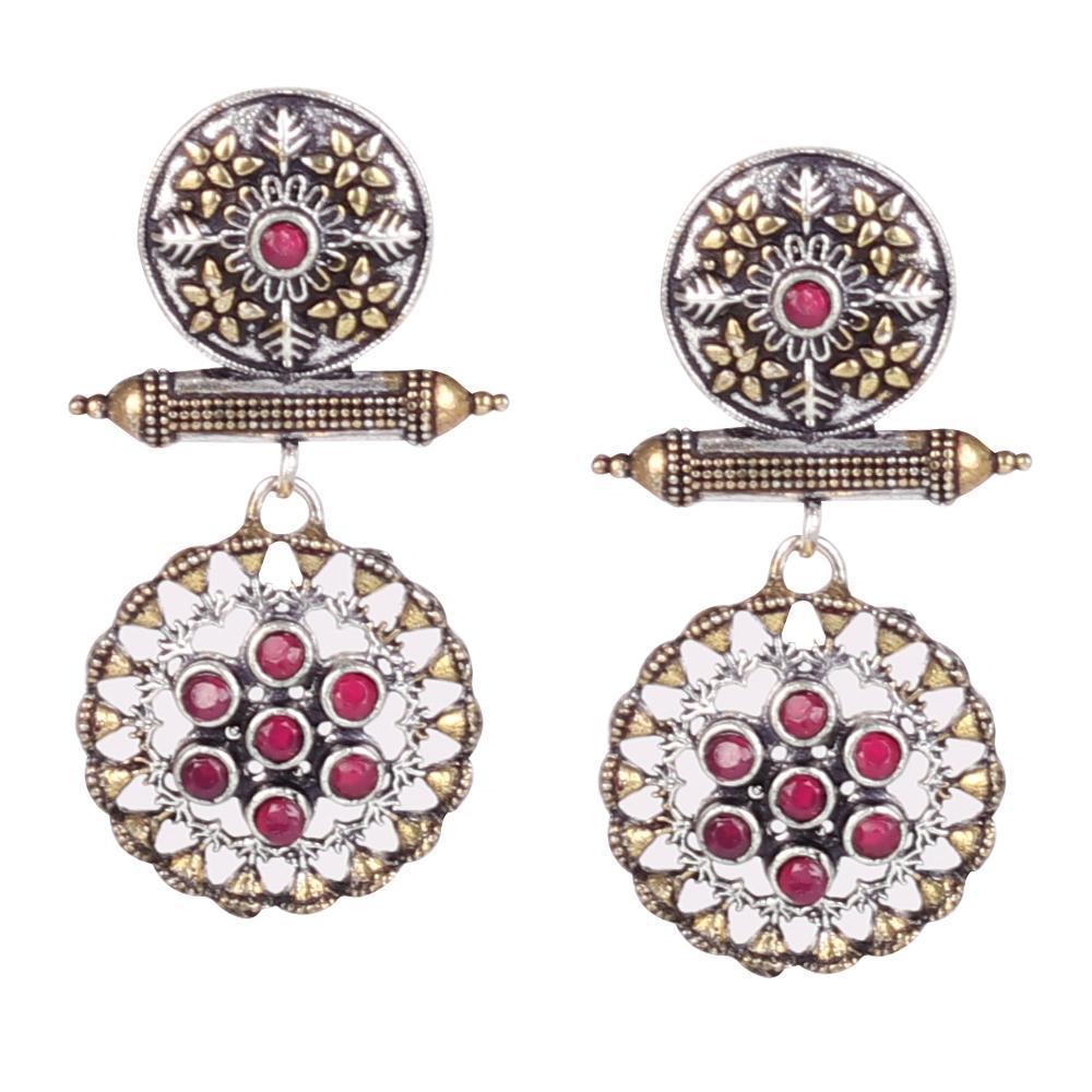 Women's Tribal Handmade Earings In German Silver