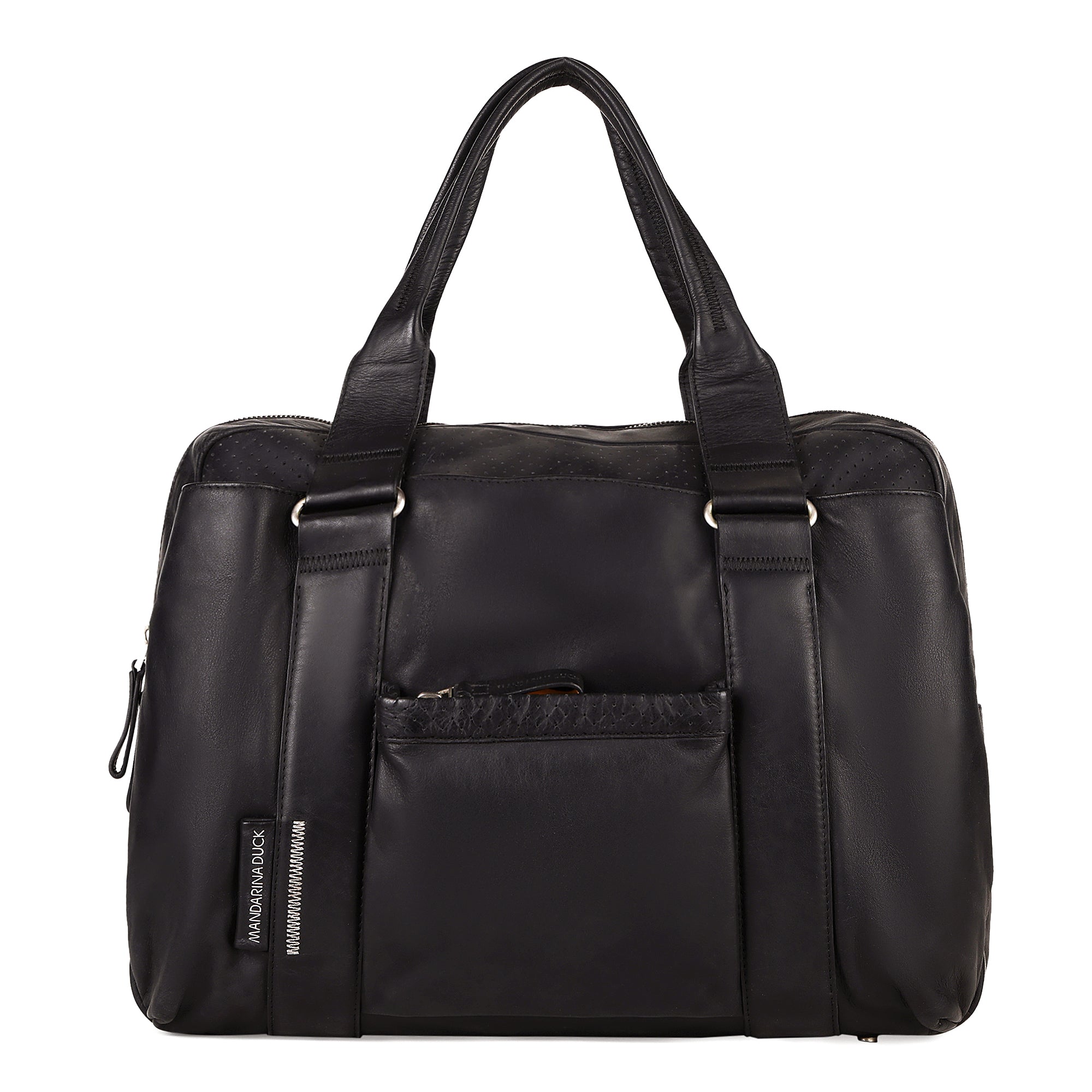 Grace Collection Limited Edition Genuine Leather Brown Office Bag - Mandarina Duck